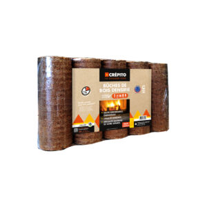 Bois densifié CRÉPITO